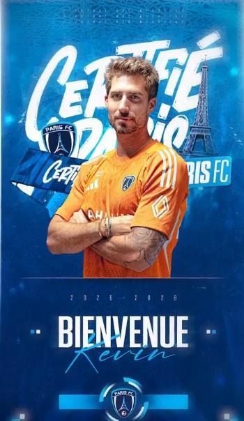 重返法甲，特拉普加盟巴黎FC，簽約至28年。